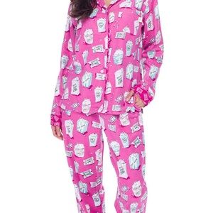 Munki Munki Pajama Set 2X NWT